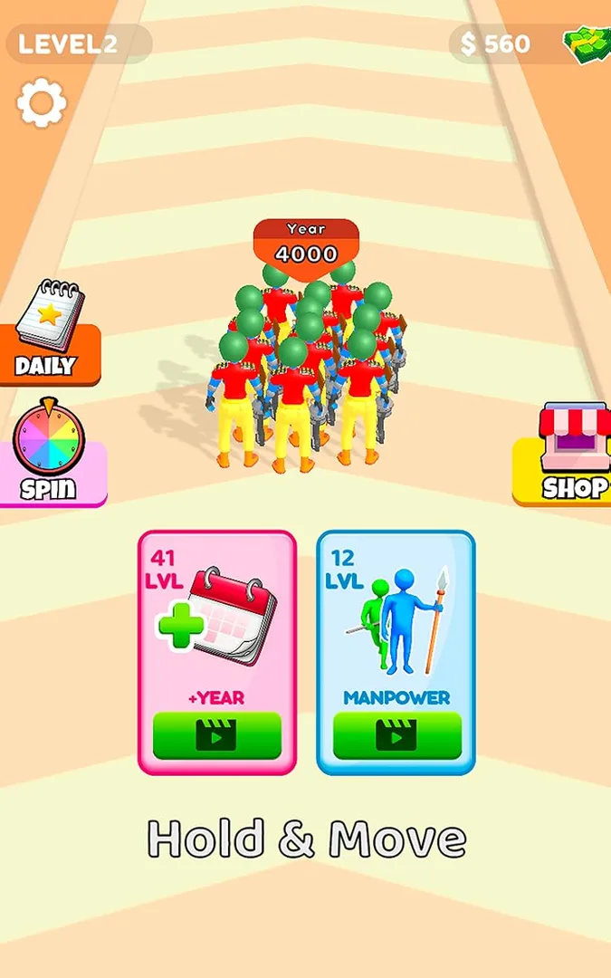 Evolution Run screenshot