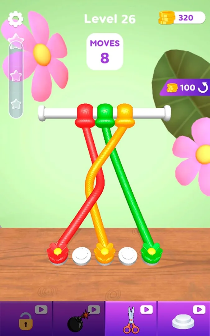 Untangle Puzzle 3D screenshot